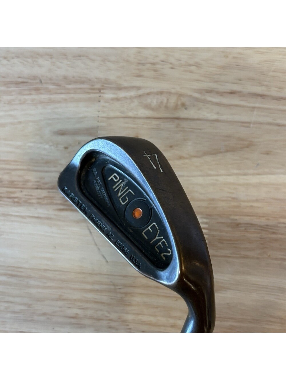Ping Eye2 Orange Dot Beryllium Copper Becu 4 Iron Stiff Flex Graphite 38.5"